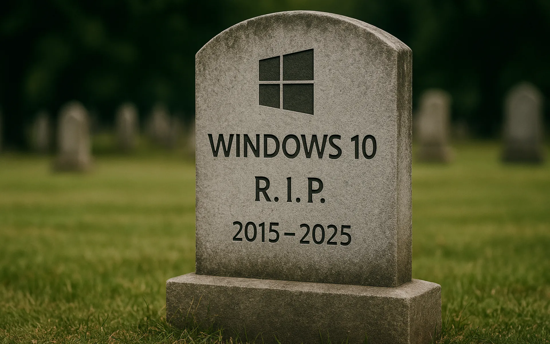 Windows 10 R.I.P. Windows 10 R.I.P.